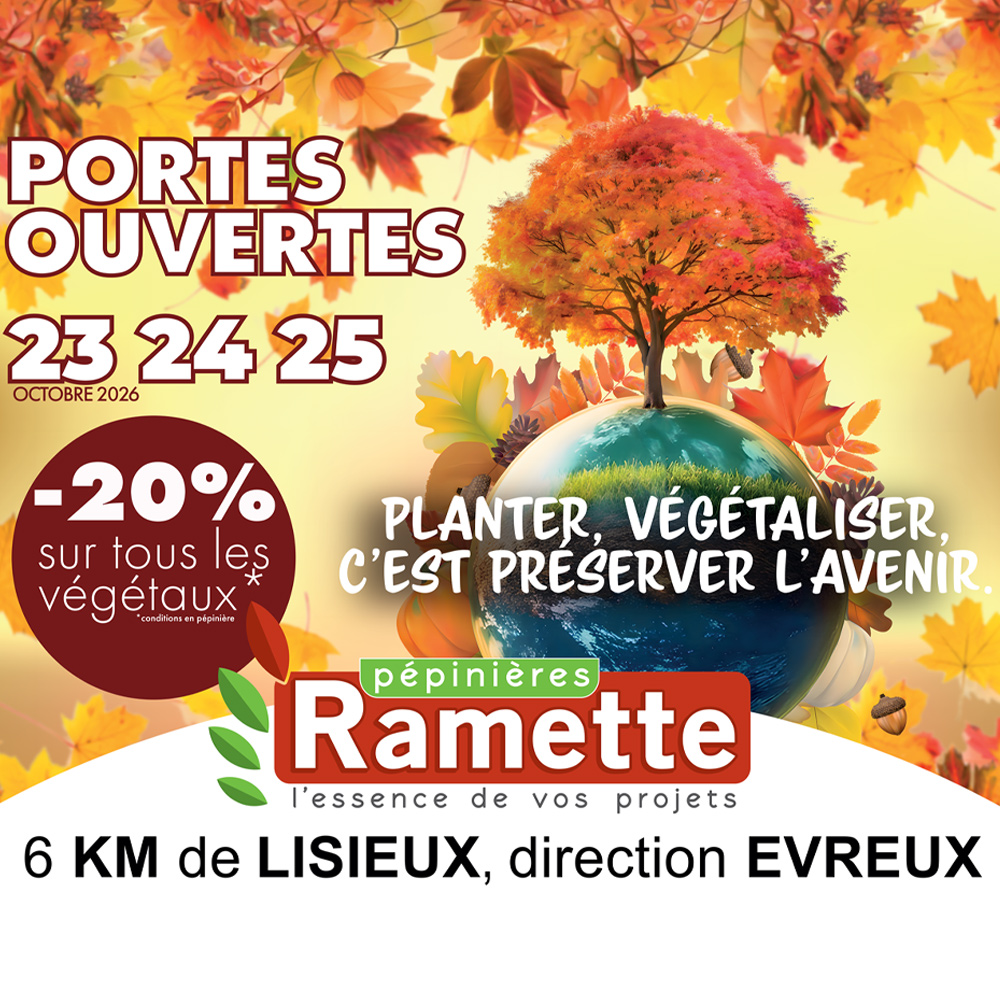 Portes Ouvertes octobre 2026 Pépinières Ramette